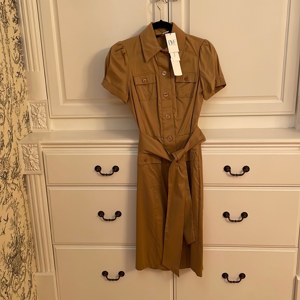 Diane Von Furstenberg safari dress